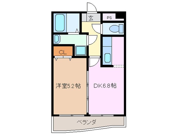 エトワールの物件間取画像